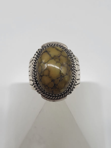 Signed Sterling Silver Ring - Size 12 - Marcia Nickols