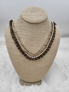 Recycled Multi Strand Necklace by Nikkie Howard