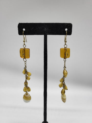 Yellow Chandelier Earrings by Nikkie Howard