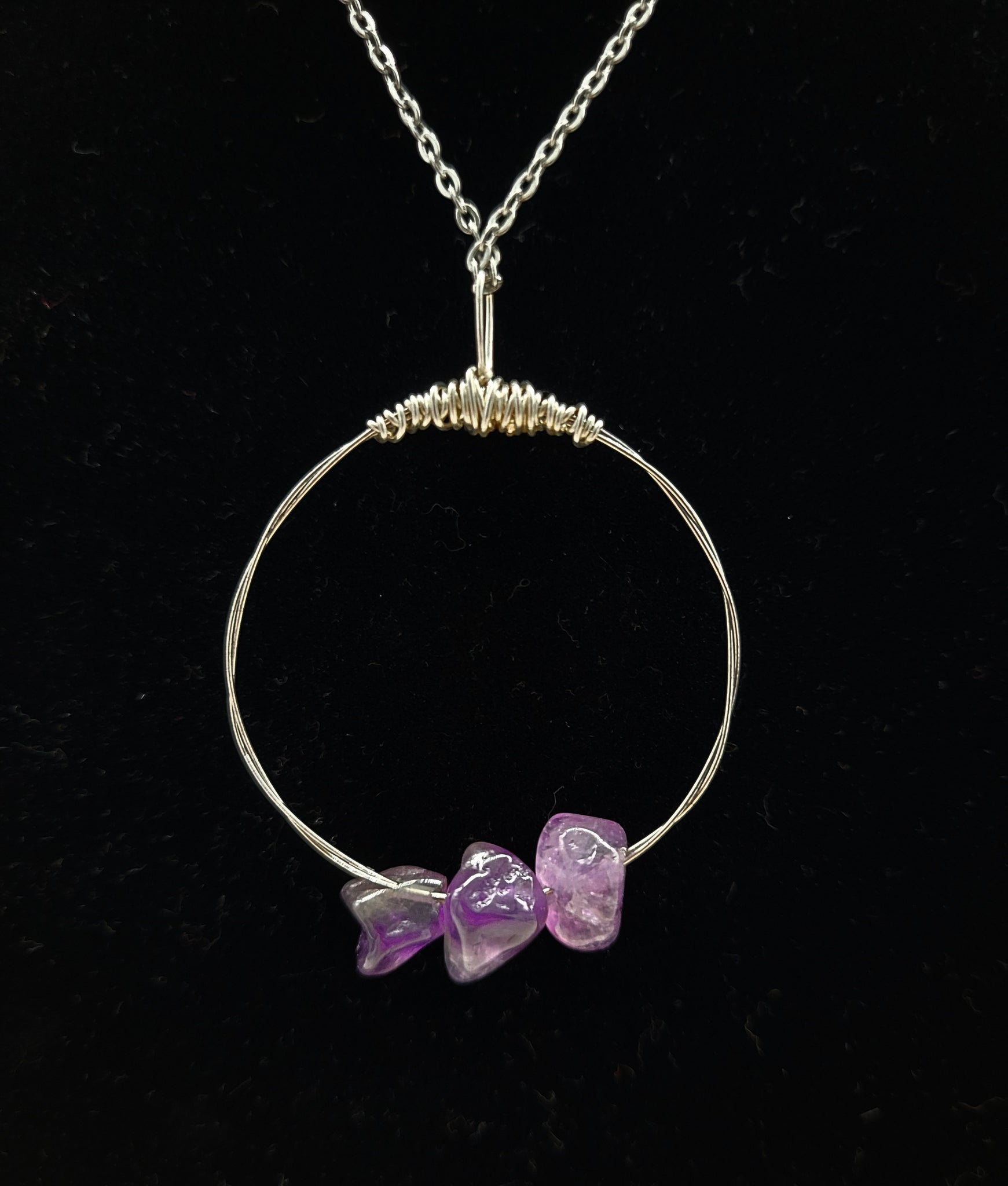 Chord Jewelry Amethyst Necklace