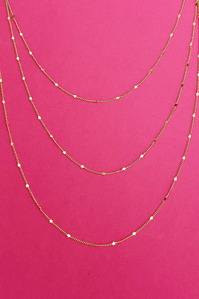 Ellison+Young Show Me the Ways Gold Plated Necklace