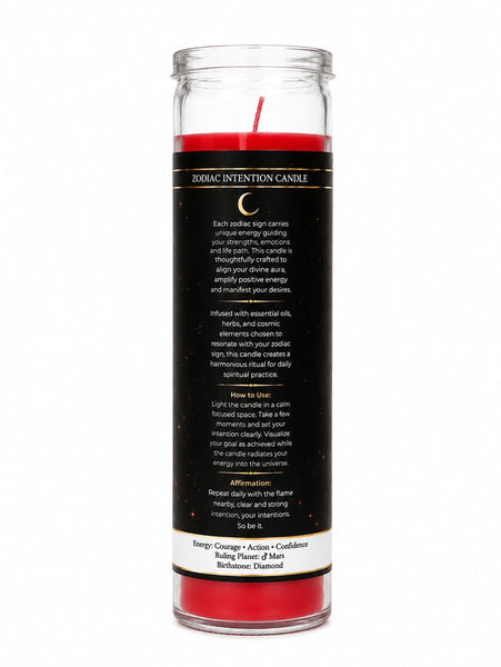 Zodiac Intention Candle: Aries - The Ram