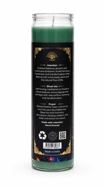 Mother Gaia Spiritual Ritual Jar Candle