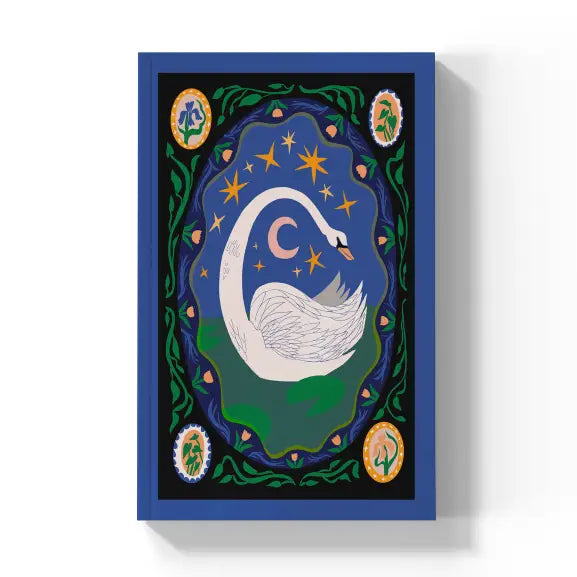 Night Swan Classic Layflat Notebook Lined