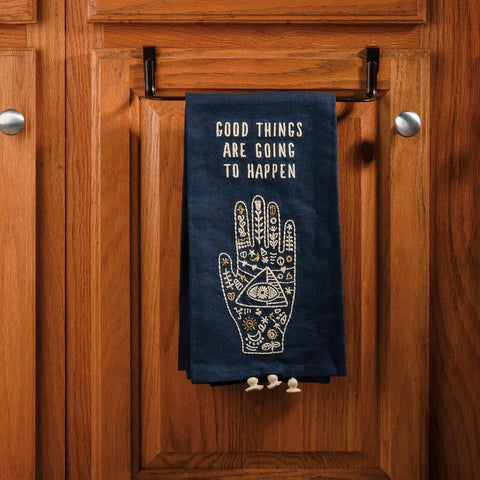 Good Things Are Going To Happen Celestial Kitchen Towel