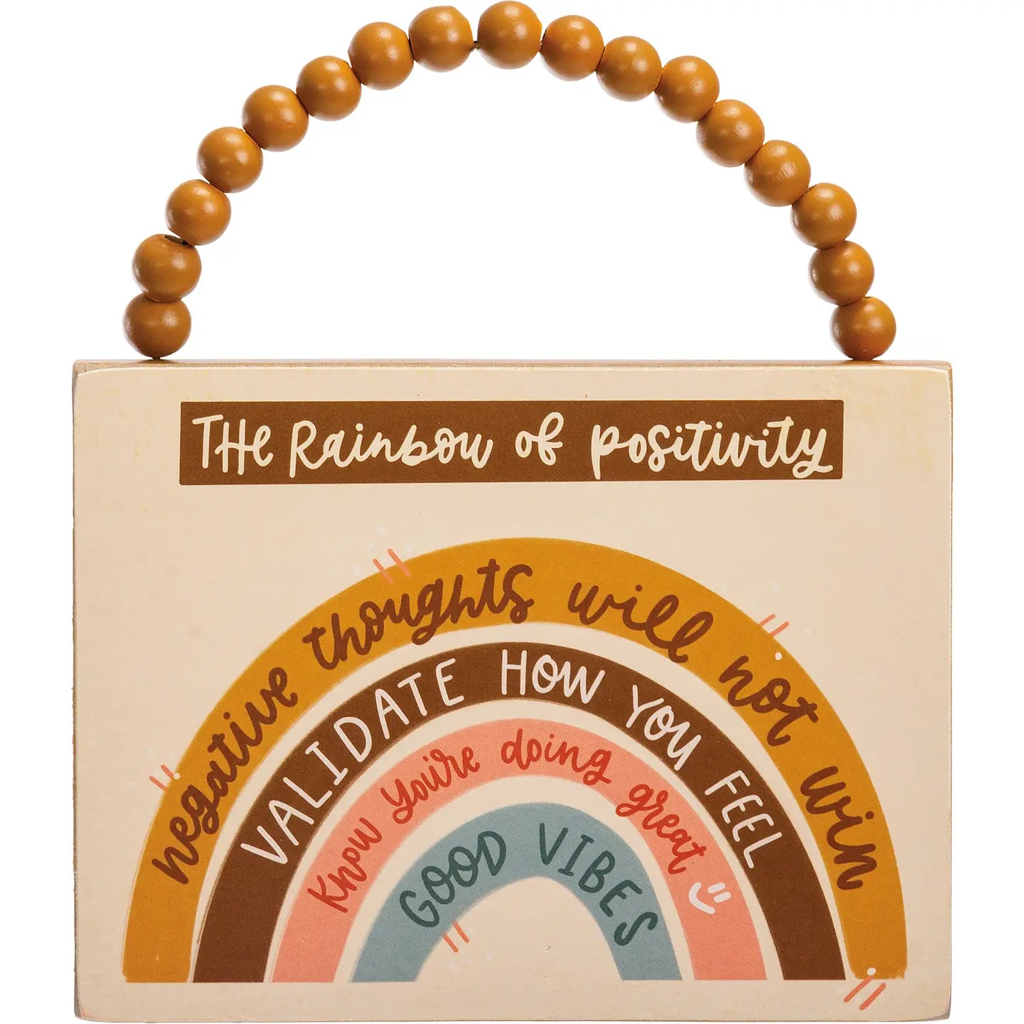 The rainbow of positivity