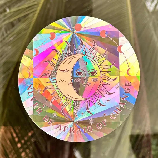 Sun&Moon Suncatcher Window Sticker