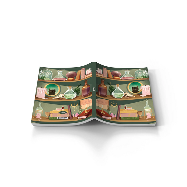 Mystical Oddities Classic Layflat Notebook Journal