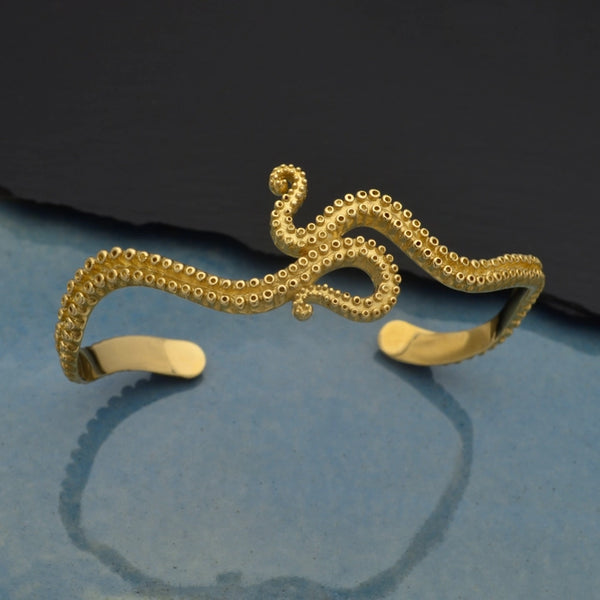 Octopus Tentacle Cuff Bracelet