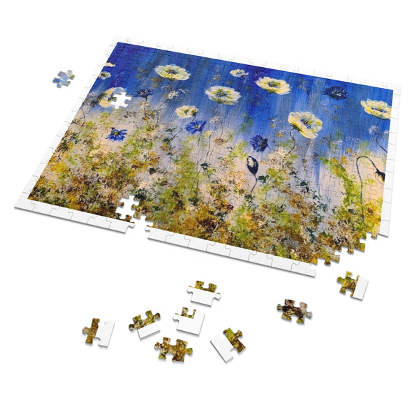 Jigsaw Puzzle with Tin