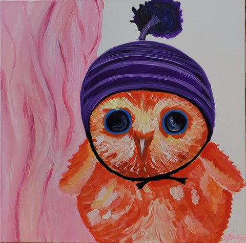 “Legend of the Owl” - Samantha Beutel Original Acrylic on Canvas