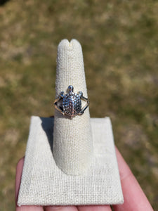 Stirling Silver Turtle Ring