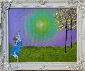 “Creating Space” - 16x20 Original Acrylic by Terry Lundahl