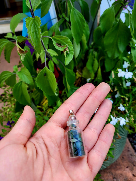 Crystal Chip Pendant