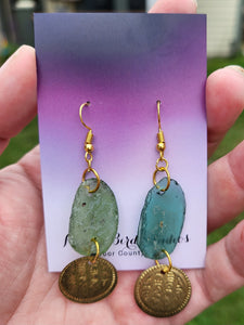 Ancient Roman Glass Earrings Style A - by Nikkie Howard