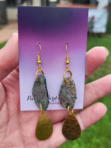 Ancient Roman Glass Earrings Style C - by Nikkie Howard
