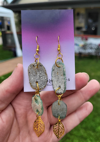 Ancient Roman Glass Earrings Style F - by Nikkie Howard