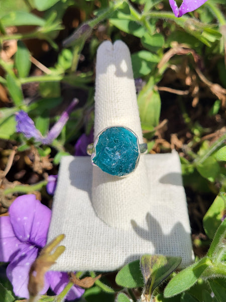 Apatite Sterling Silver Rings