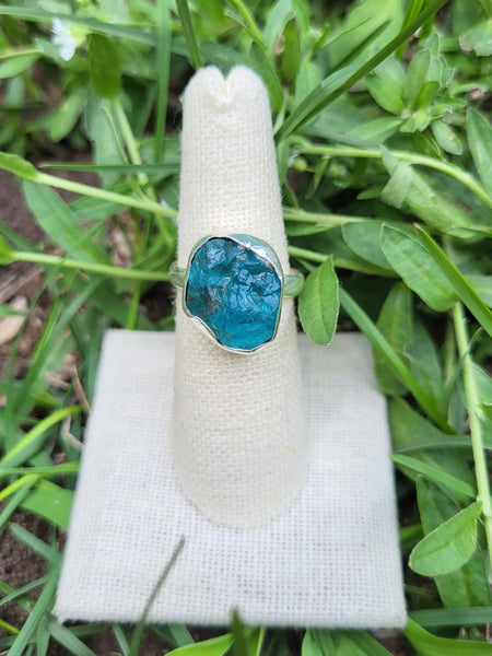 Apatite Sterling Silver Rings