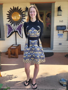 "Lepidopterology” - Full Apron by Mikaela Benner