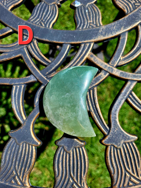 Green Aventurine Moons