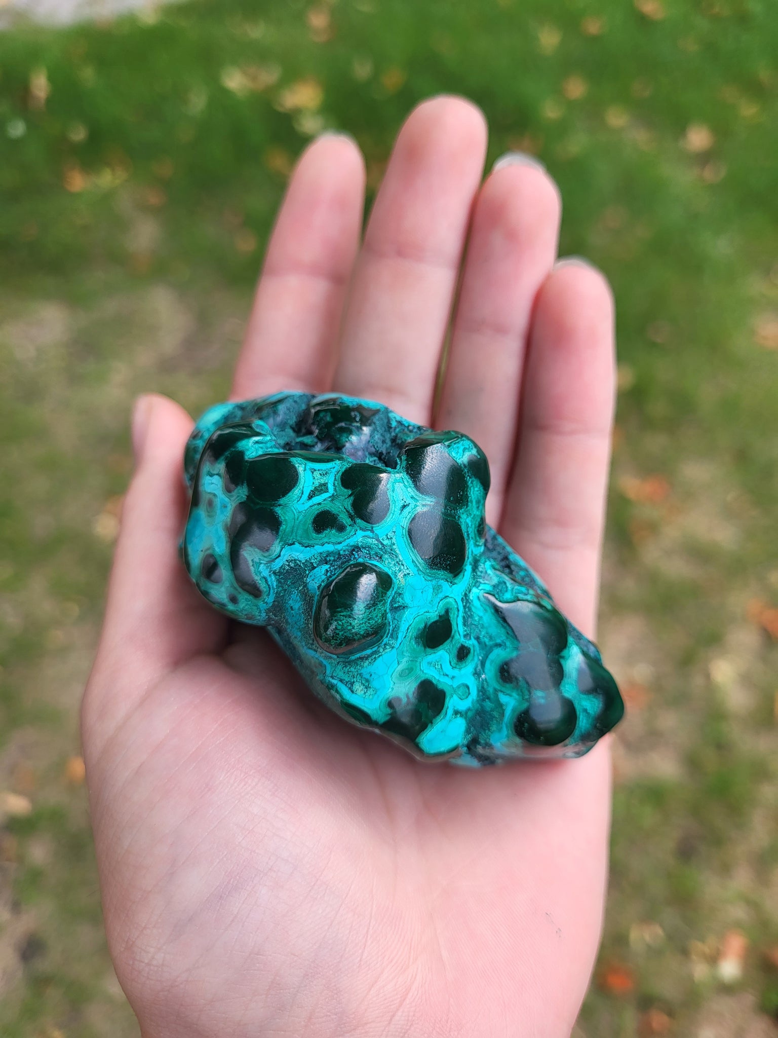 Chrysocolla & Malachite Stone