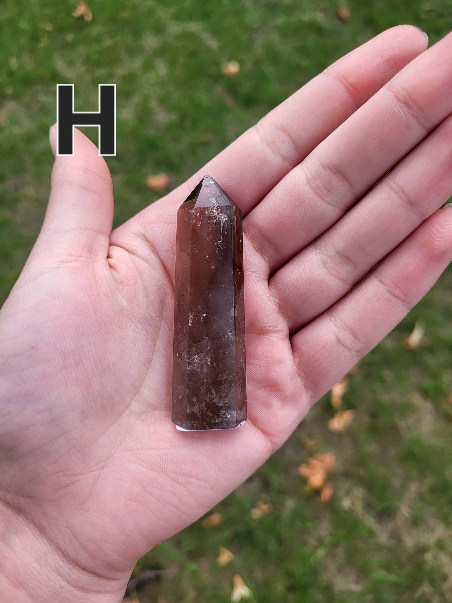 Small Smokey Quartz Towers