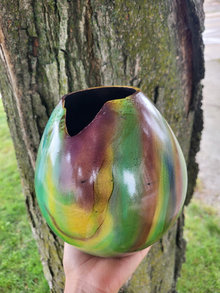 Colorful Egg Vase - Joe Krebsbach