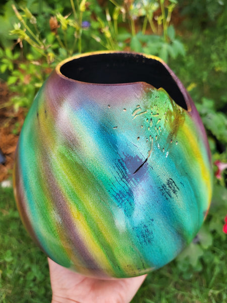 Colorful Egg Vase - Joe Krebsbach