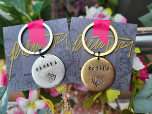 Kamala Keychain Lotus- Prettywar Designs