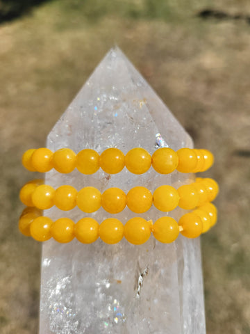 Yellow Aventurine Elastic Bracelet