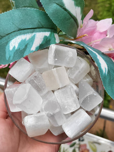 Polished Selenite Tumbles