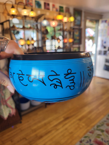 Small Metal Crystal Like Singing Bowls