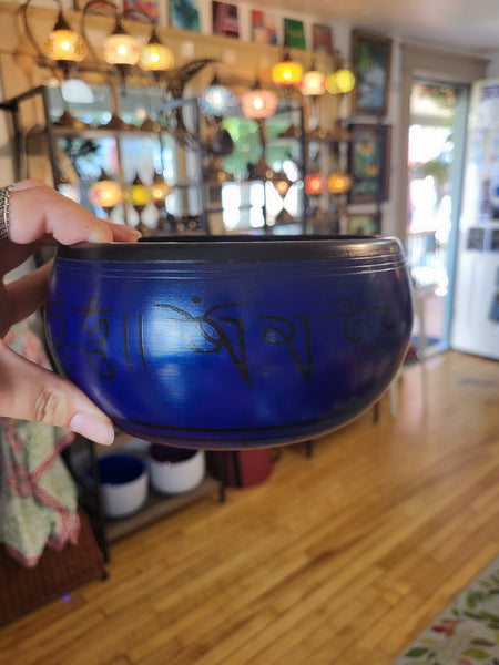 Small Metal Crystal Like Singing Bowls