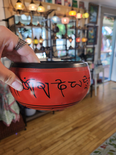 Small Metal Crystal Like Singing Bowls
