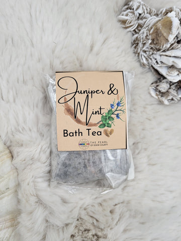 Juniper and Mint Bath Tea