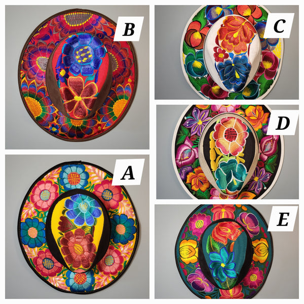 Embroidered Western Sun Hats