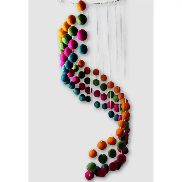 Felt Ball Mobile