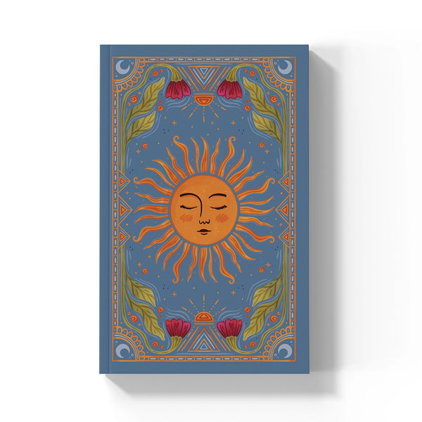 Sun Tarot Soft Touch Classic Layflat Notebook