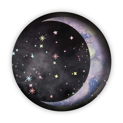 Galaxy Moon Sticker