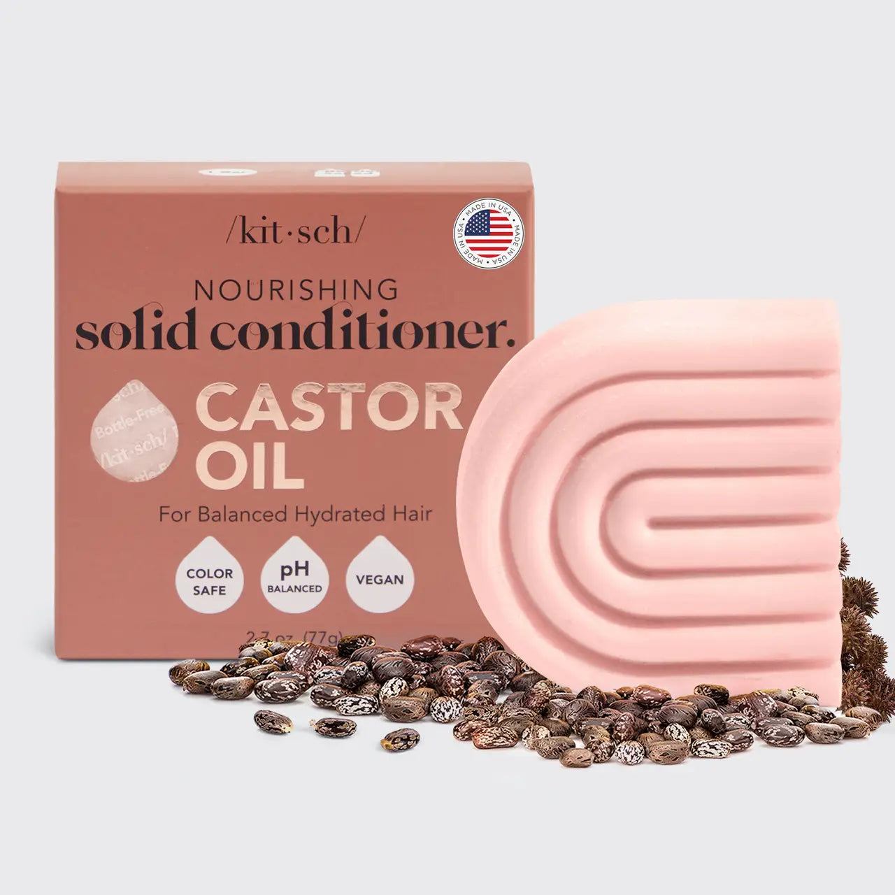 Castor Oil Solid Conditioner Bar