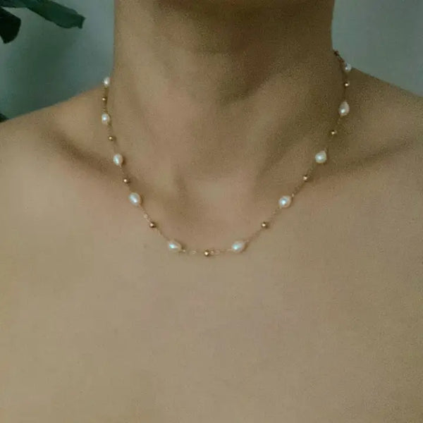 Ashley Freshwater Pearl Necklace - Ellison + Young