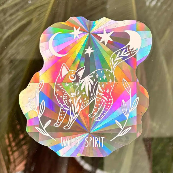Wild Spirit Suncatcher Window Sticker