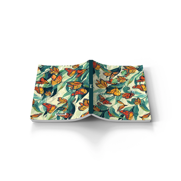 The Monarch Soft Touch Classic Layflat Notebook