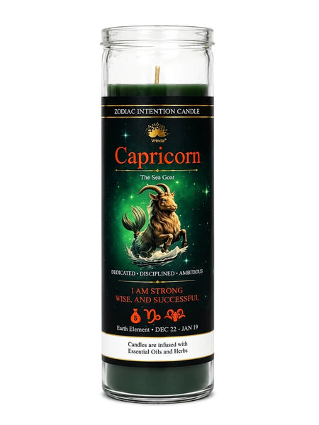 Zodiac Intention Candle: Capricorn - The Sea-Goat