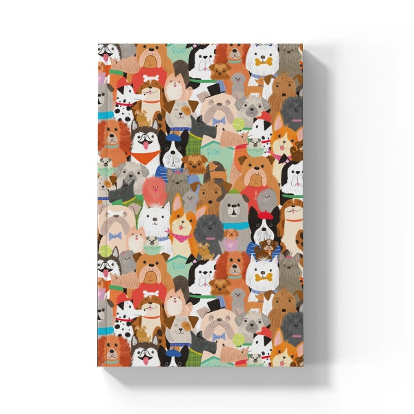 Dog & Puppy Love Soft Touch Classic Layflat Notebook