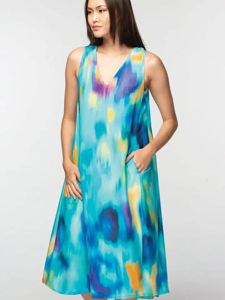 Aisha Cupro Dress