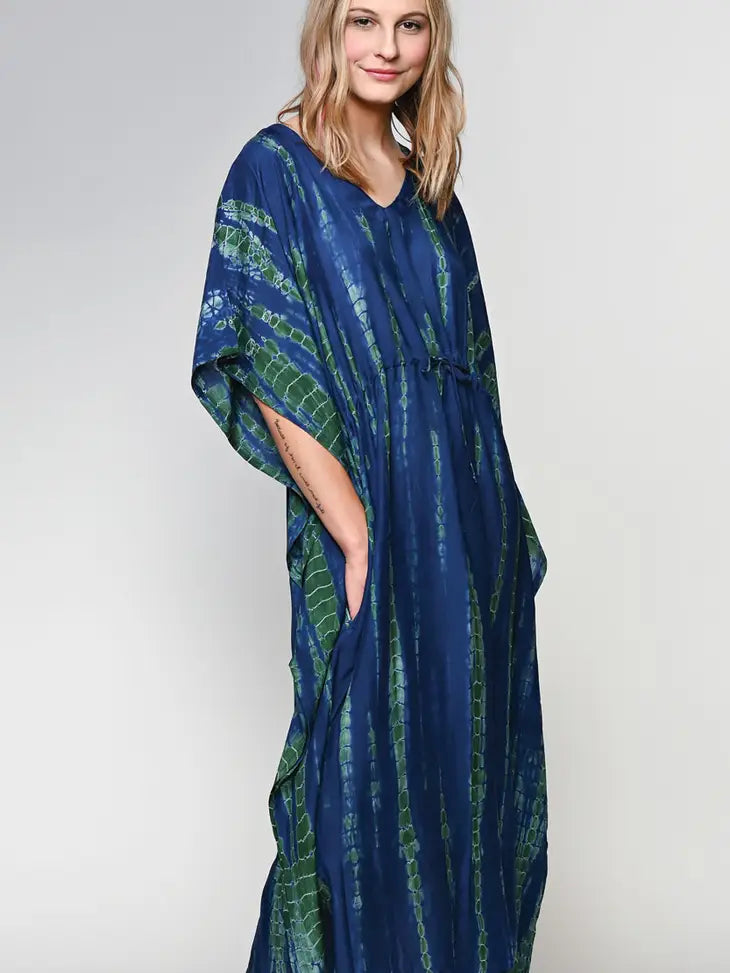 Shibori Caftans