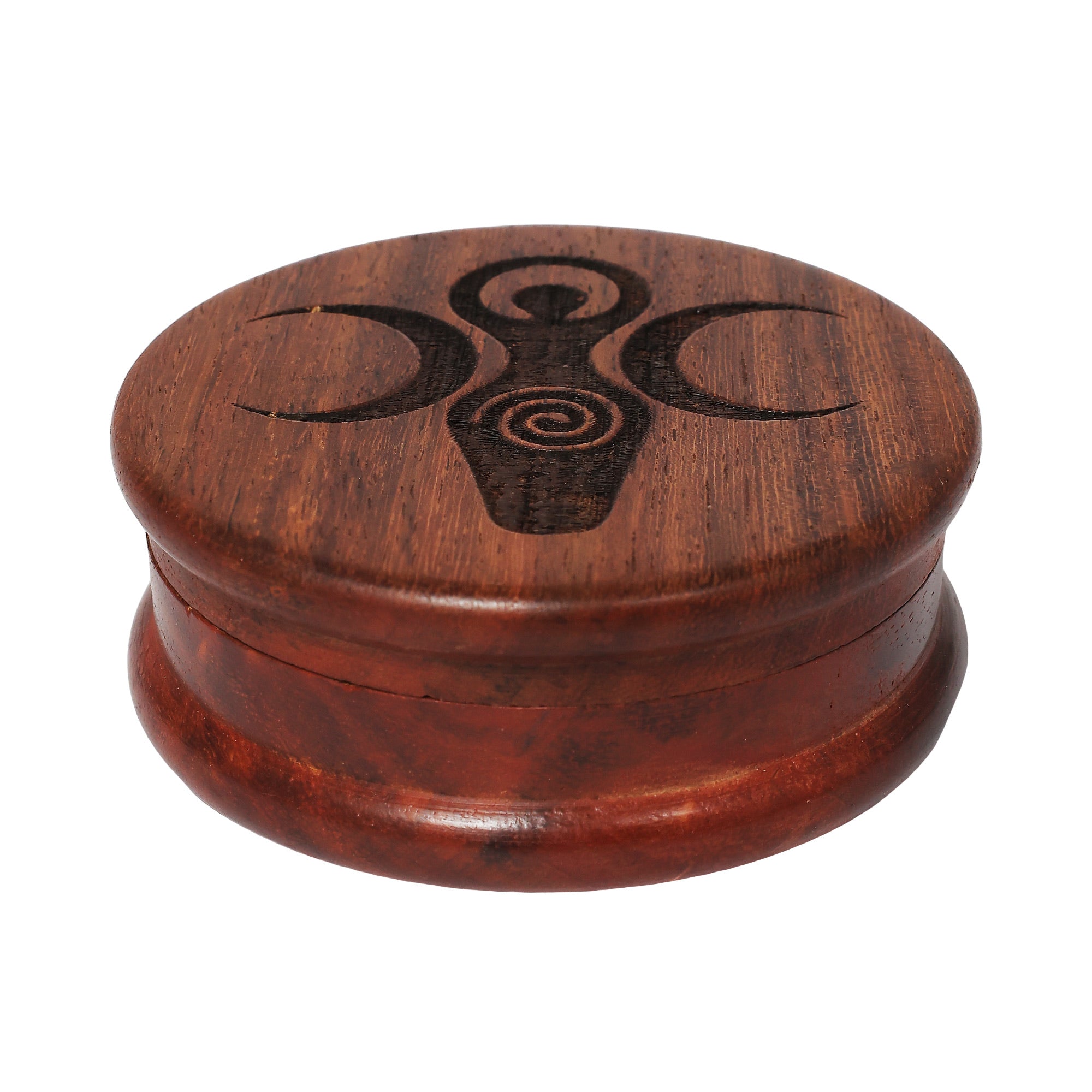 Wood Herbal Grinder - 3"