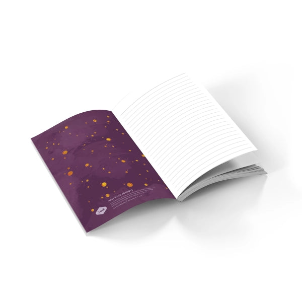 Fungi Blooms Soft Touch Classic Layflat Notebook